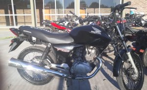 Recuperaron en Puerto San Martín una moto robada en Rosario