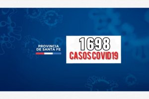 Hoy se reportaron 1698 casos de Covid19 en la provincia