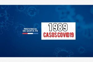Domingo con 1989 casos de coronavirus en Santa Fe