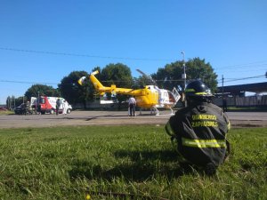 Accidente fatal en Puerto San Martín