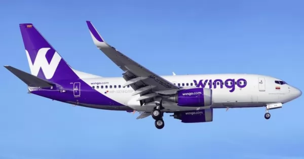 Autorizaron a la low cost colombiana Wingo a sumar vuelos desde Rosario hacia el exterior 