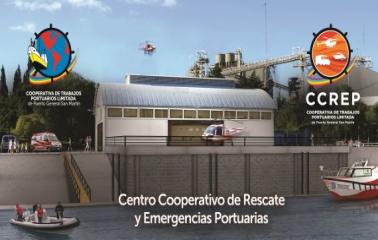 Cooperativa Portuaria recibió inspectores de ANAC en su helipuerto