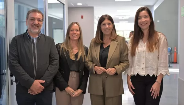 Clara García participó de la presentación de la Plataforma Alberdi en San Lorenzo.