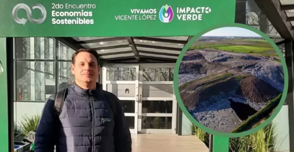Morandín viaja para hablar de sustentabilidad mientras Ricardone se hunde en basura y contaminación