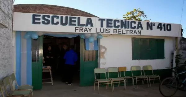 Fray Luis Beltrán: Convocan a un abrazo Solidario a la Escuela Técnica N°410 