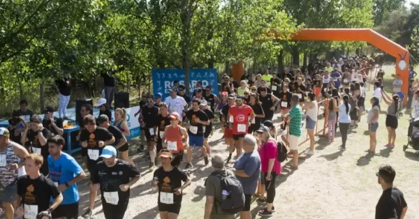 Mucho barro: por las consecuencias del clima se postergó la maratón del Bosque de los Constituyentes