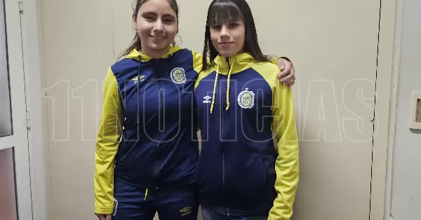 Promesas del fútbol femenino: dos beltranenses se destacan en Rosario Central