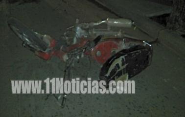 Accidente fatal: Un motociclista falleció en Capitán Bermúdez