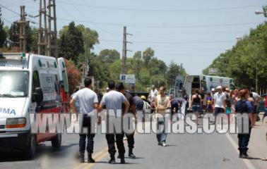 Accidente fatal en Fray Luis Beltrán