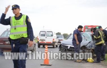 Accidente fatal en Autopista Rosario - Santa Fe