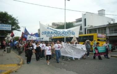 Acto por el Día de la Memoria en San Lorenzo