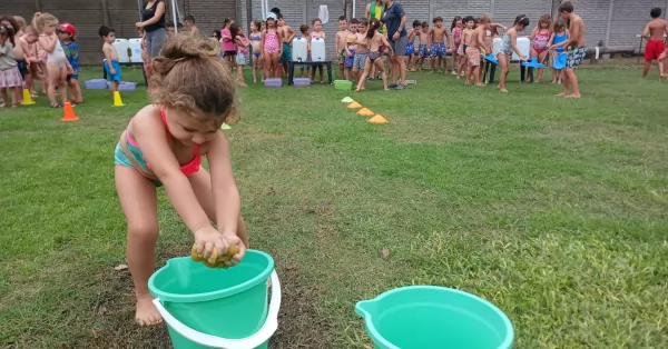 Aguas Santafesinas llega con su programa educativo a la colonia infantil de Capitán Bermúdez