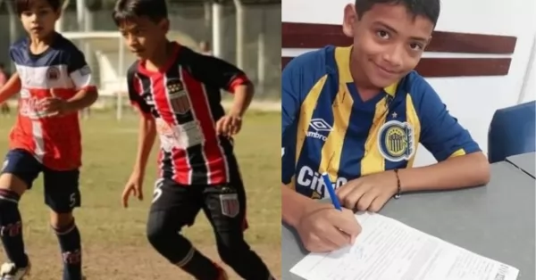 El joven futbolista sanlorencino Alan Franco se sumará a Rosario Central