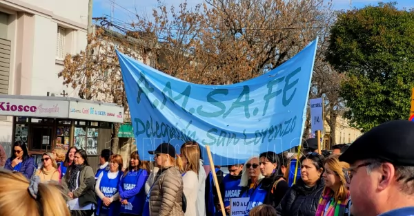 AMSAFE San Lorenzo rechazará la propuesta del Gobierno Provincial y votará por medidas de fuerza para las próximas semanas