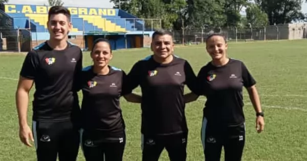 Cuatro árbitros de la Cooperativa de San Lorenzo estuvieron en la Copa Federación