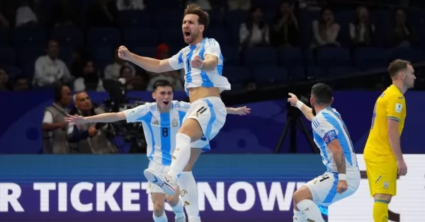 Mundial de Futsal: Tras la goleada del comienzo, Argentina se prepara para enfrentar a Afganistán 