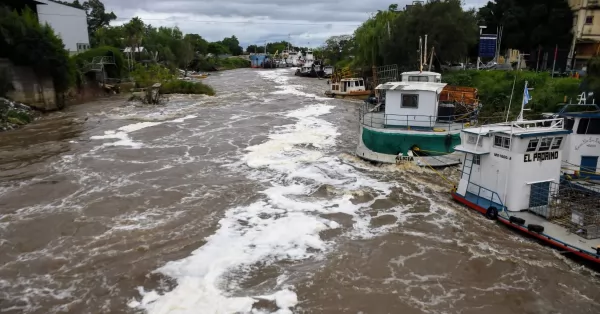 Rosario: comienza a descender la altura de los arroyos y disminuye el nivel de alerta