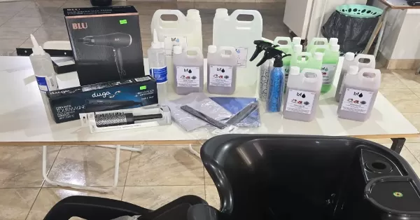 Adquirieron los insumos para dictar un curso de peluquería gratuito en Fray Luis Beltrán
