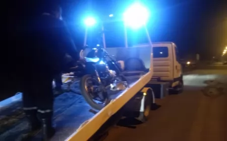 Tiraba cortes con la moto en Beltrán y fue detenido en San Lorenzo tras una persecución 