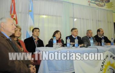 Binner estuvo de campaña en Bermúdez y Beltrán