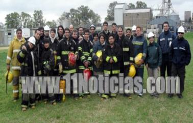 Capacitación incendio de Metanol