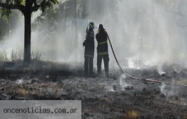 Se incendia el predio “La Querencia”