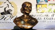 Confeccionaron un nuevo busto de Eva Perón