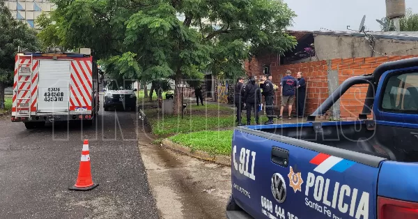 Se incendió un dormitorio en una vivienda de Puerto General San Martín
