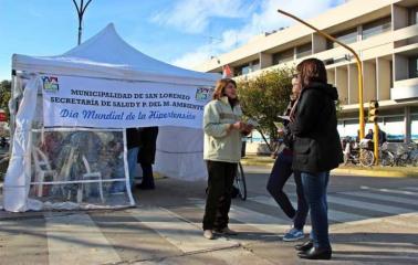 Campaña de control de presión arterial en San Lorenzo y Fray Luis Beltrán