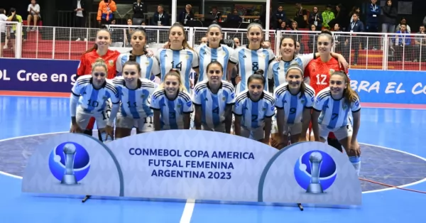 La selección femenina de futsal salió subcampeona de la Copa América