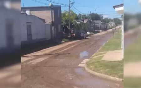 Beltrán: Vecinos enojados por la falta de arreglo de calle Artigas