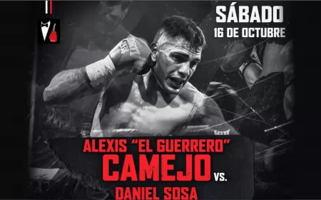 Alexis Camejo se sube al ring en San Lorenzo y será televisado por T&C Sports