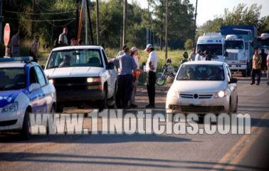 Manifestaciones e incidentes en Timbúes