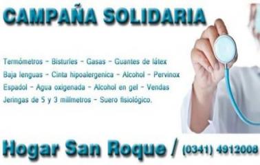 Campaña Solidaria de enfermería del Hogar San Roque