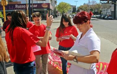 Nueva campaña de donación de sangre en la escuela Nº 438