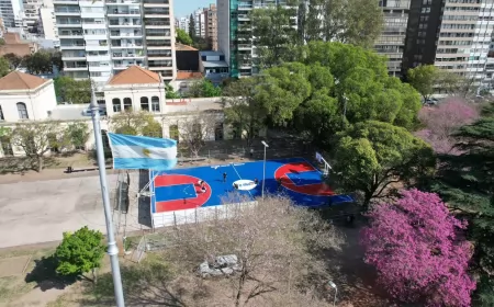 La NBA se instala en un parque de Rosario