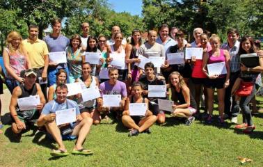 Entregaron certificados a profesores del Polideportivo capacitados en RCP