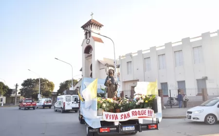 Bermúdez: Se conoció el recorrido de la caravana de San Roque del próximo lunes