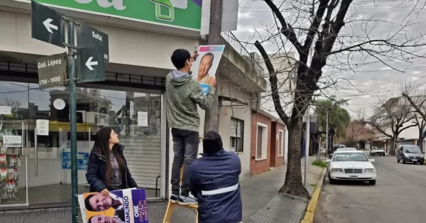 San Lorenzo: Reciclarán carteleria de campaña y sera transformada en objetos por una ONG