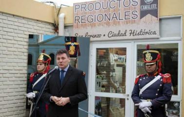 Abrieron un local de productos regionales en San Lorenzo