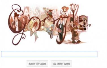 Google homenajea a Charles Dickens.