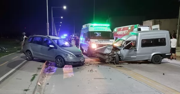 Bermúdez: dos adultos y un niño resultaron heridos en otro choque en la Interurbana