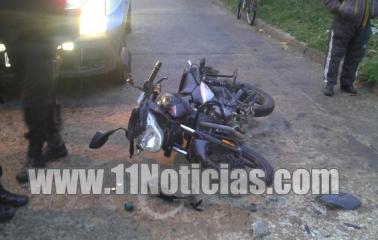 Accidente frente a Celulosa