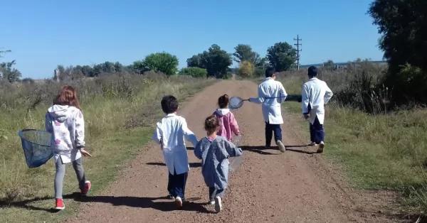 Gremialistas lanzaron una campaña solidaria para la escuela rural