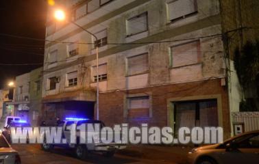 Ingresaron a robar en el edificio de la Clínica Moreno