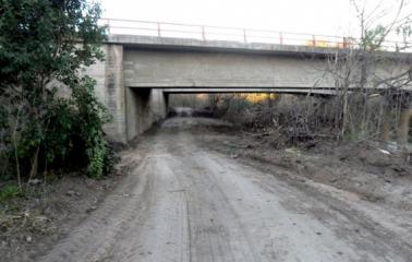 Nueva conexión vial entre dos barrios de Pueblo Andino