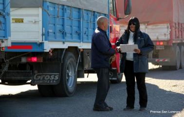 Realizaron controles de fosfina en camiones