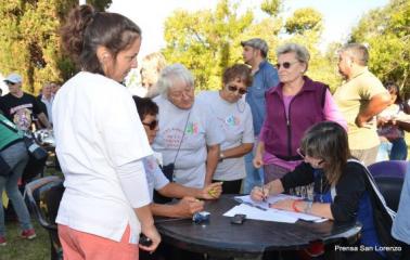 San Lorenzo: se realizó jornada saludable contra la hipertensión arterial