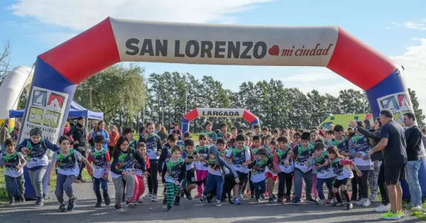 Corré en tu barrio: Se viene un evento deportivo para niños en San Lorenzo