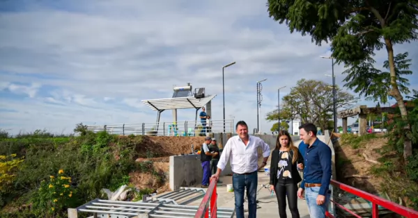 San Lorenzo transforma en una moderna rambla el tramo central de la Costanera Parente